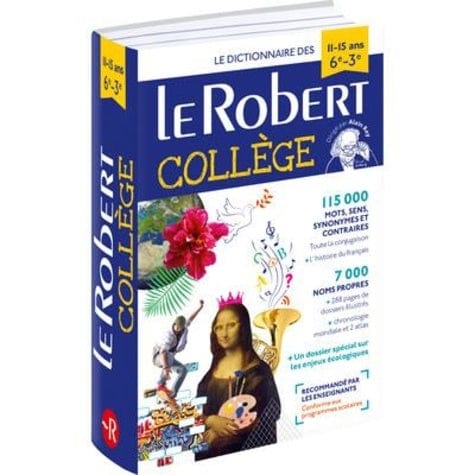 Le Robert collège : 6e-3e  (11-15ans)