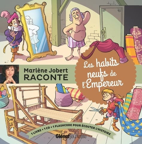 Marlène Jobert raconte Les habits neuf de l'empereur + CD