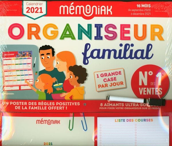 Organisateur familial -  Septembre 2020 - Décembre 2021