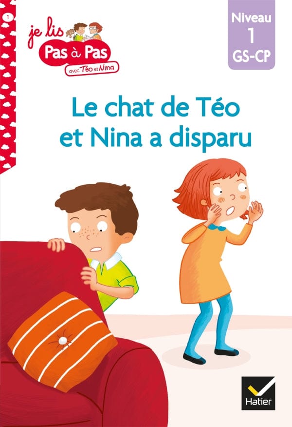 Je lis pas à pas - Le chat de Téo et Nina a disparu