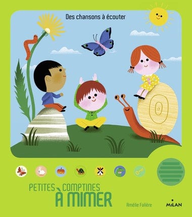 Livre sonore - Petites comptines à mimer