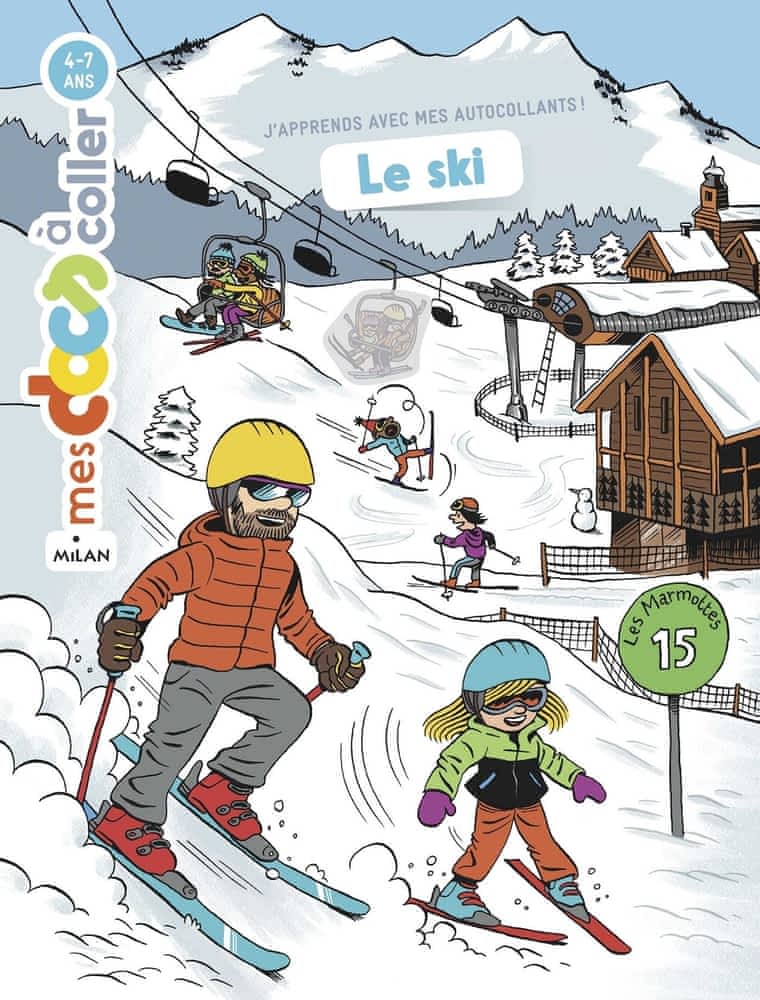 Mes docs à coller - Le ski