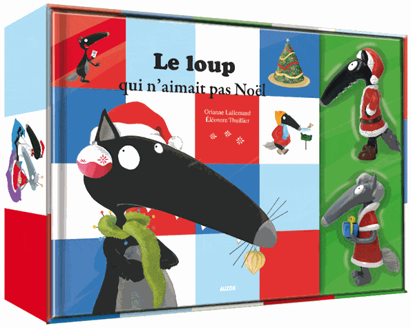 Le loup qui n'aimait pas Noël - Coffret Loup et Louve de Noël