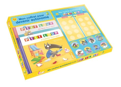 P'tit loup - Mon coffret pour devenir autonome