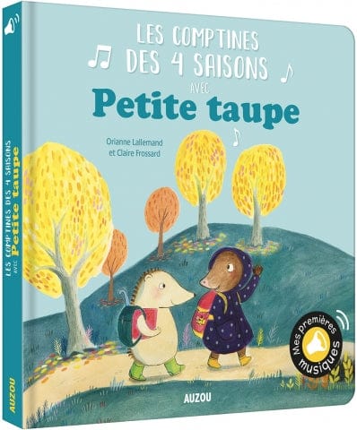 Livre sonore - Les comptines des 4 saisons avec Petite Taupe