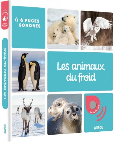 Livre sonore - Les animaux du froid