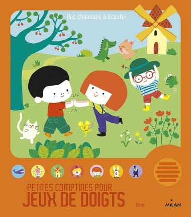 Livre sonore - Petites comptines pour jeux de doigts
