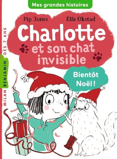 Charlotte et son chat invisible T04 - Bientôt Noël