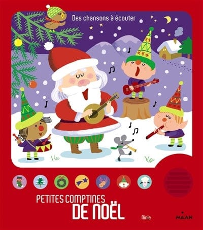 Livre sonore - Petites comptines de Noël