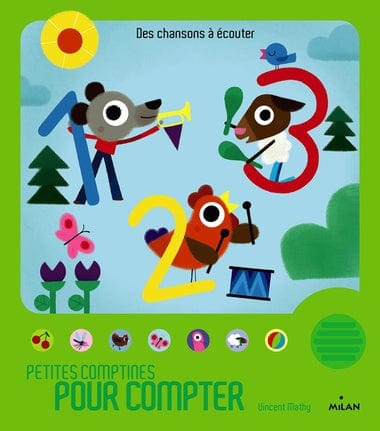 Livre sonore - Petites comptines pour compter