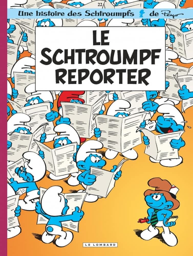Les schtroumpfs T22 - Le schtroumpf reporter