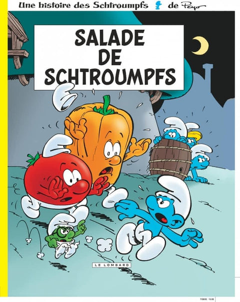 Les schtroumpfs T24 - Salade de schtroumpfs