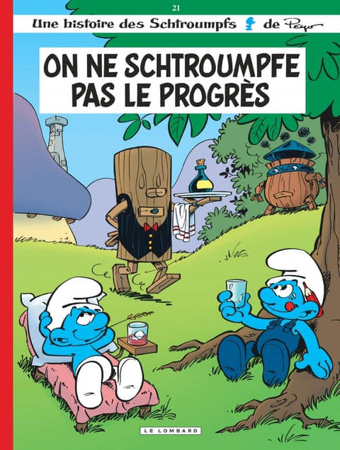 Les schtroumpfs T21 - On ne schtroumpfe pas le progrès