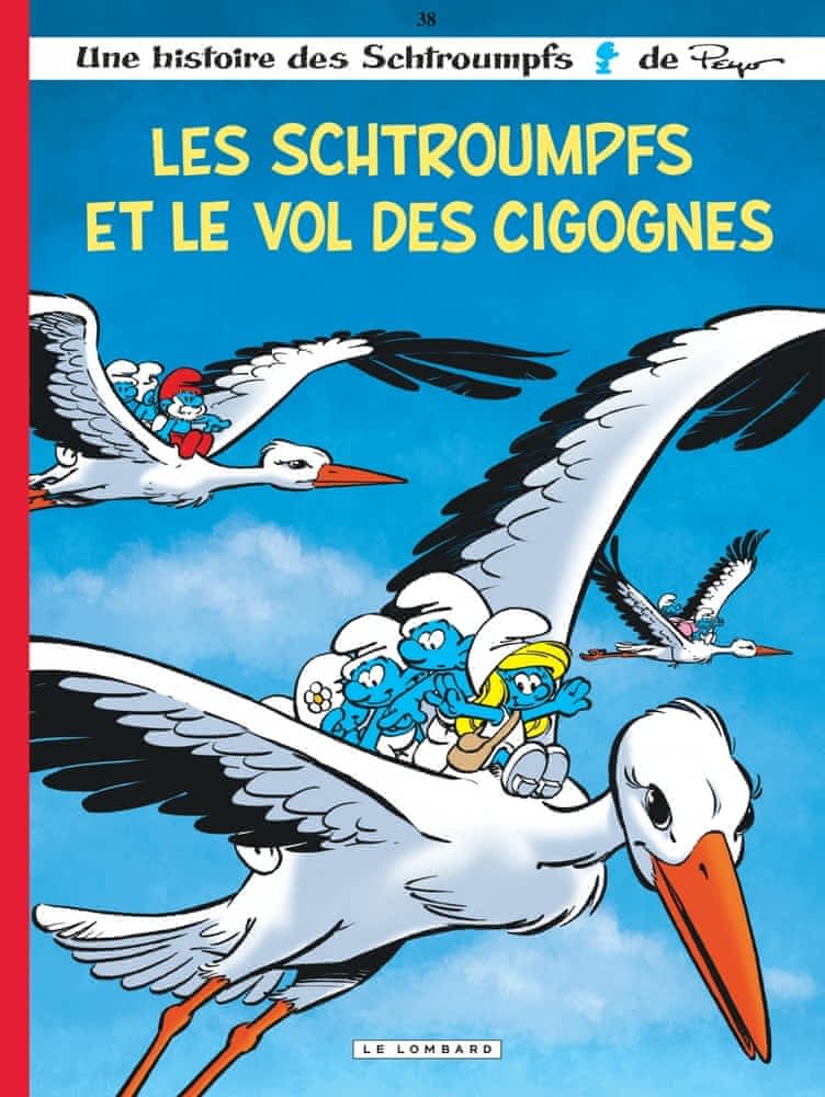 Les schtroumpfs T38 - et le vol des cigognes