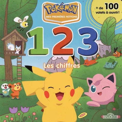 Pikachu - Mes premières notions - Les chiffres