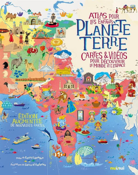 Planète Terre - Atlas pour les enfants