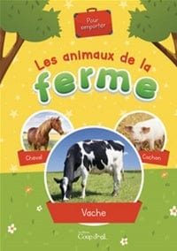 Les animaux de la ferme : cheval, vache, cochon