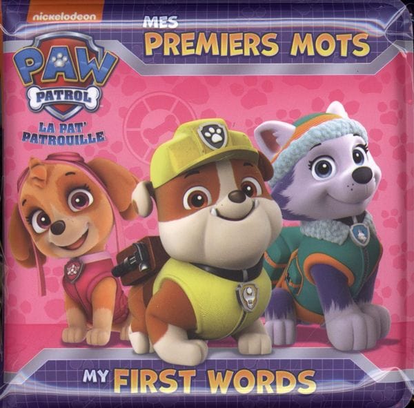 La pat'patrouille - Mes premiers mots - Livre bain