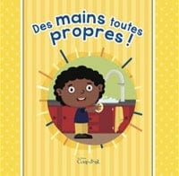 Livre de bain - Des mains toutes propres!