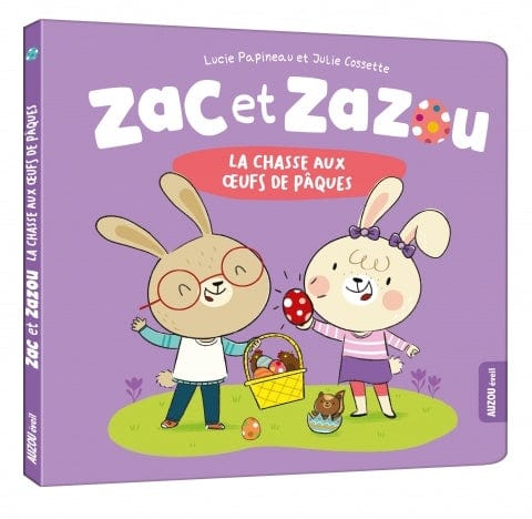 Zac et Zazou - La chasse aux œufs de Pâques