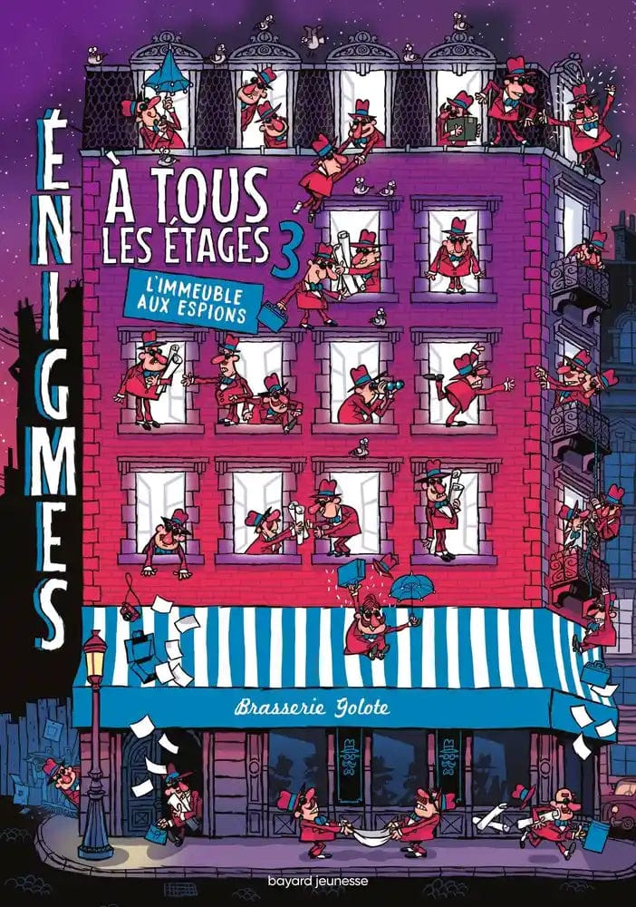 Énigmes à tous les étages T03 - L'immeuble aux espions