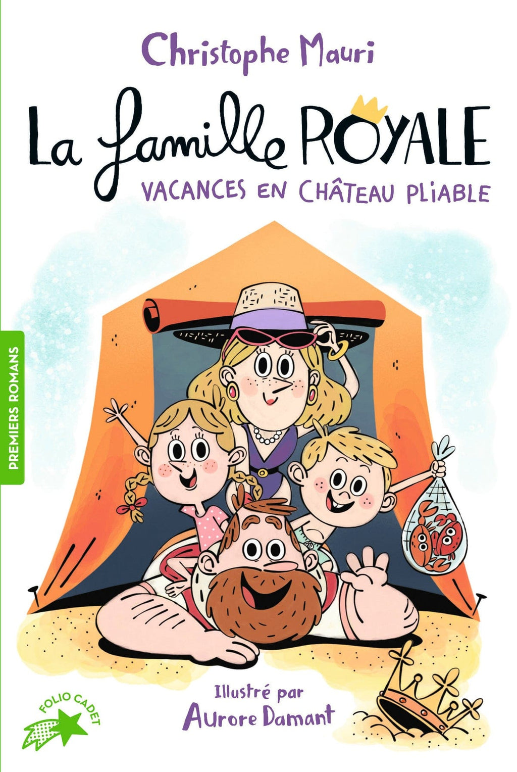 La famille royale T01 - Vacances en château pliable