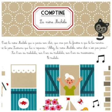 Carte de souhait - Comptine - Correspondances BH54