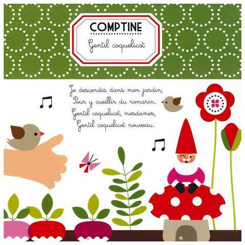 Carte de souhait - Comptine - Correspondances BH56