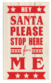 Affiche réversible bilingue - Heille Père Noël ...