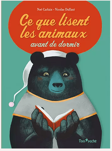 Ce que lisent les animaux avant de dormir