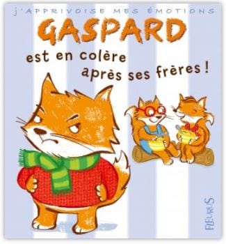 J'apprivoise mes émotions - Gaspard est en colère contre ses frères