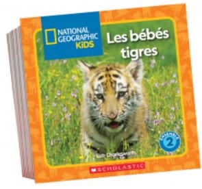 National geographic kids : ensemble de lecture 2 - Coffret 10 livres