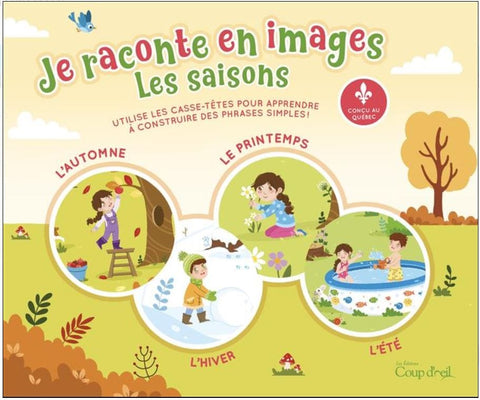 Je raconte en images - Les saisons