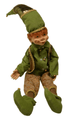 Elfe vert et son sac