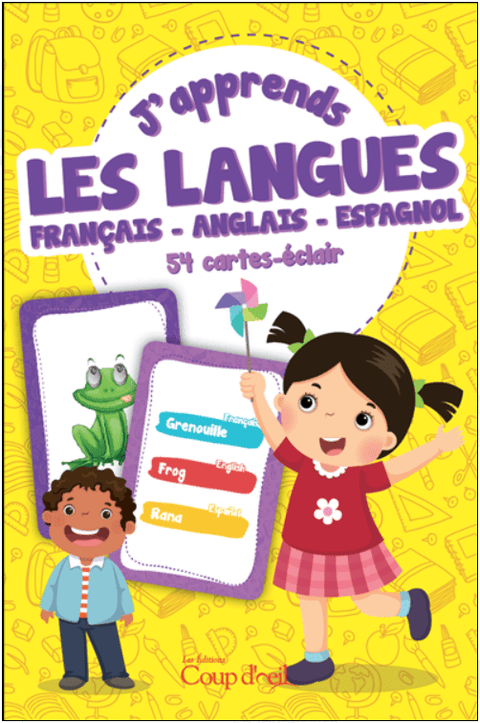 Cartes-éclair - J'apprends les langues
