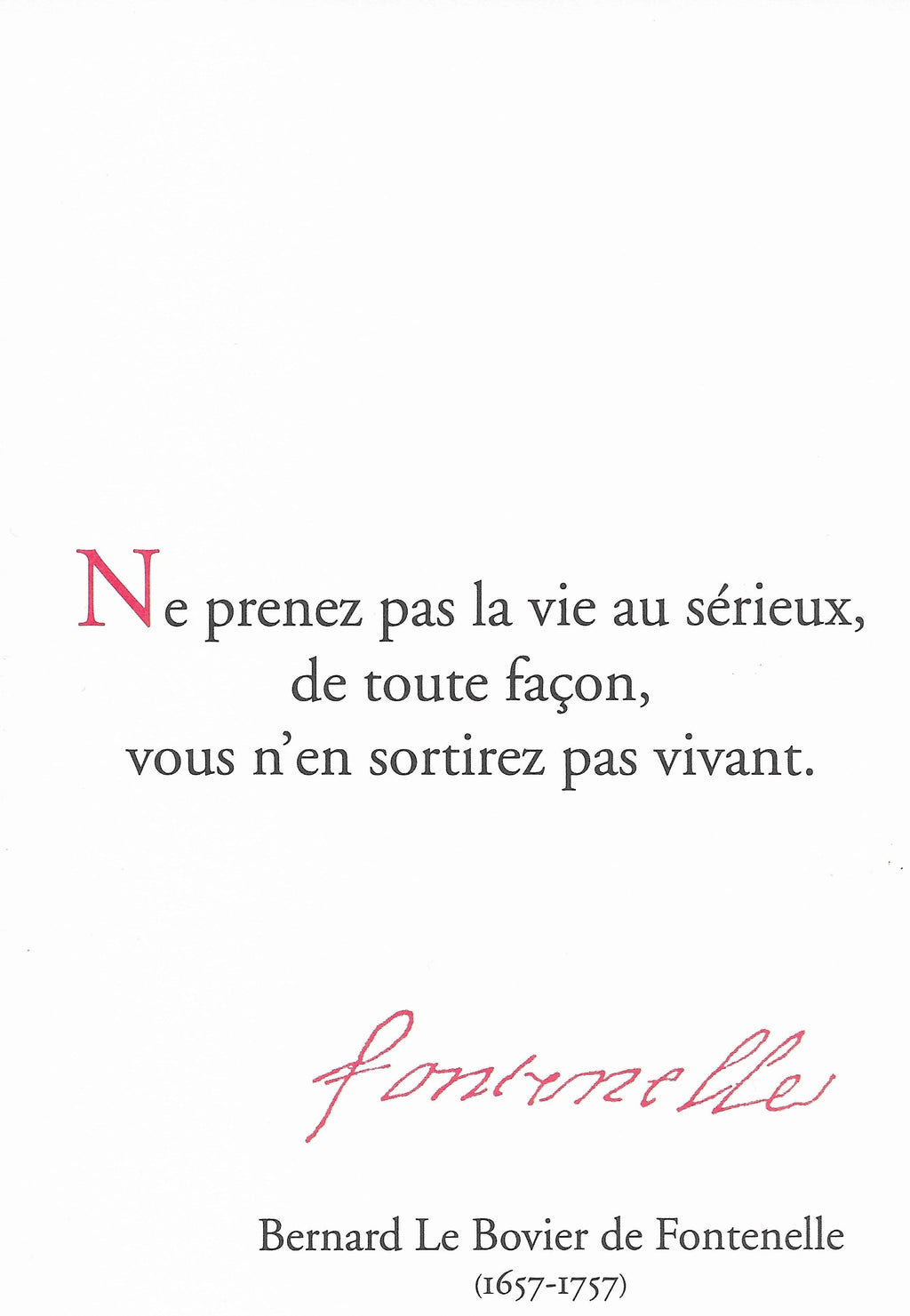 Carte postale - Littérature