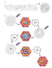 Coloriages surprise - Constellation Mandalas