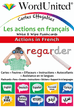 Cartes effaçables - Les actions en français
