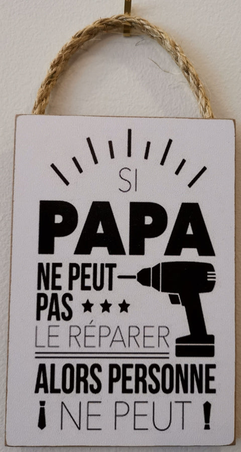 Affiche à suspendre Moyenne - Fête des pères