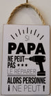 Affiche à suspendre Moyenne - Fête des pères