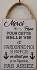 Affiche à suspendre Moyenne - Fête des pères