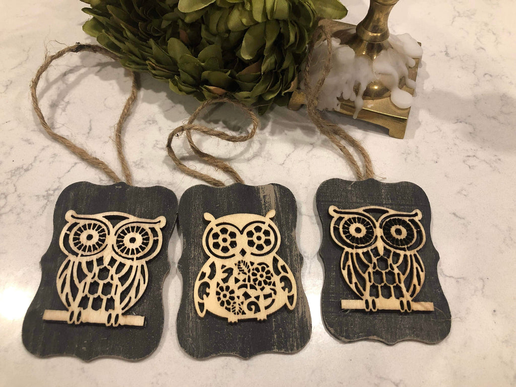 Ornement Sapin - Monsieur Hibou