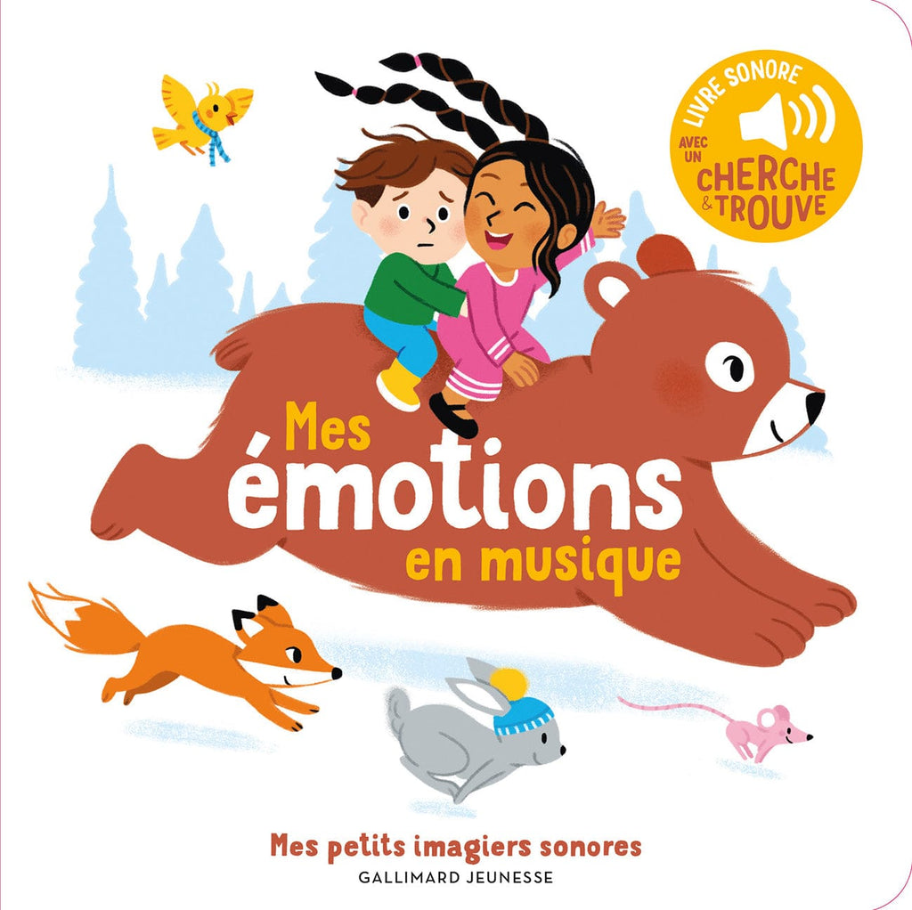 Livre sonore - Mes émotions en musique