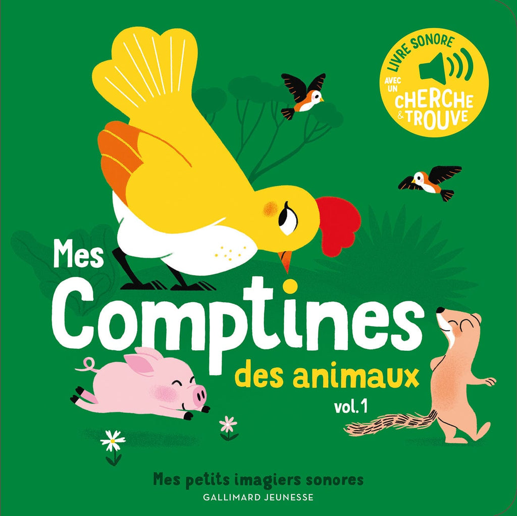Livre sonore - Mes comptines des animaux