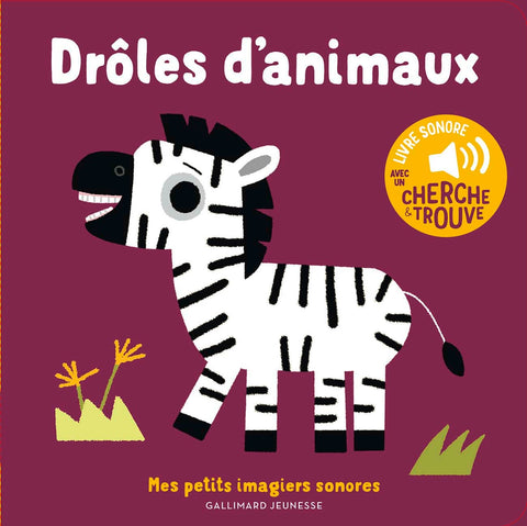 Livre sonore - Drôles d'animaux