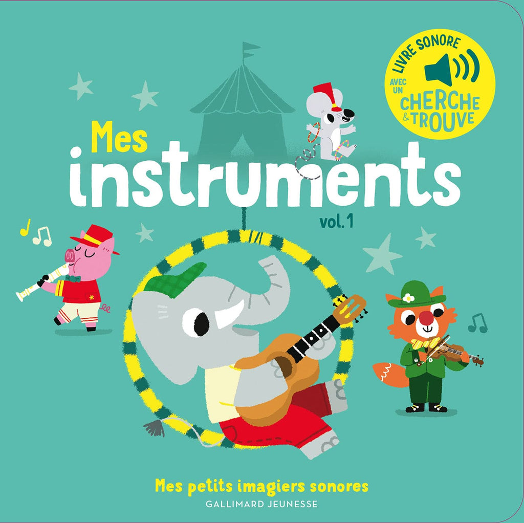 Livre sonore - Mes instruments