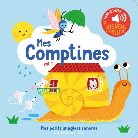 Livre sonore - Mes comptines T01