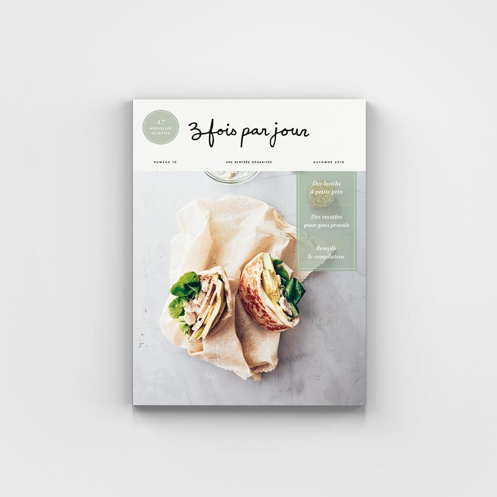 Magazine 3 fois par jour - Tome 19 - Août 2019