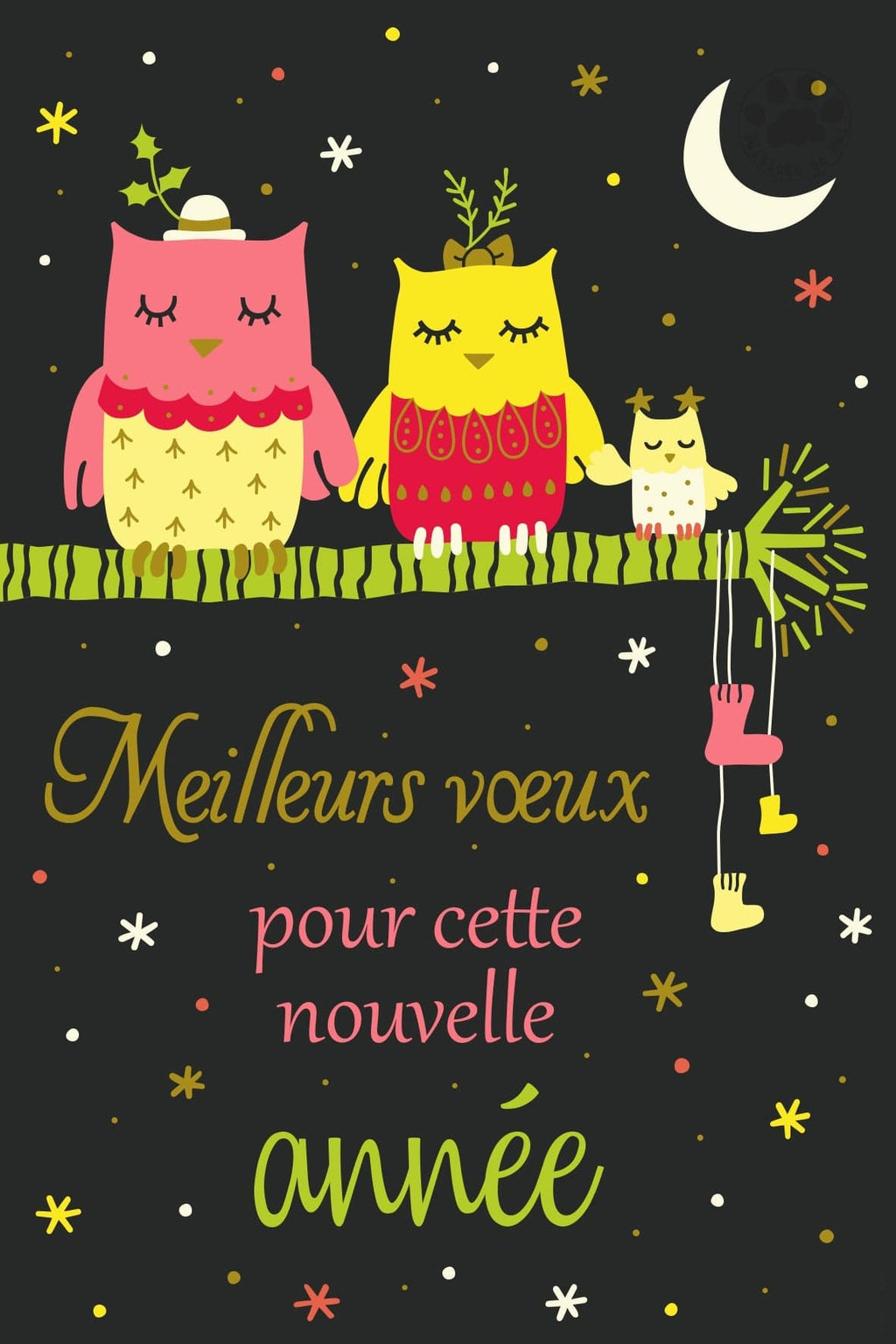 Carte postale - Nouvelle année - NF05