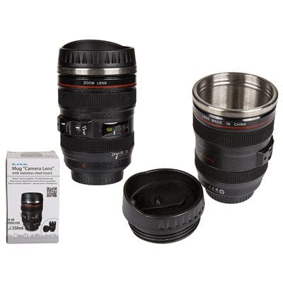 Tasse - Objectif de caméra
